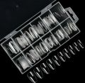 100 Pieces of Transparent Ultra-thin and Invisible Half and Full Toe Nail Covers In 10 Different Models for Nail Salons and Toe Nail Decoration. 
