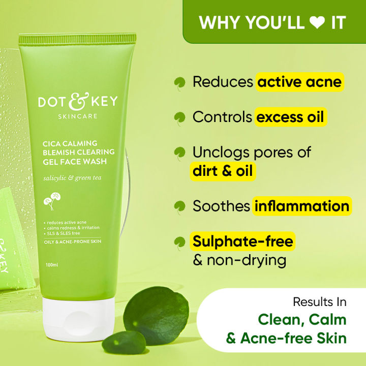 Dot%20&%20Key%20Cica%20+%20Salicylic%20Gel%20Face%20Wash%20for%20Oily%20Skin%20100ml%20-%20Image%202