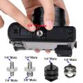 Camera Screw Mount Set 26Pcs 1/4 Inch and 3/8 Inch Converter Threaded Screws Adapter Flash Shoe Mount. 