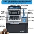 Large Capa Automatic ATM Money Box Children Savings Jar Card Swipe Deposit And Withdrawal Machine Intelligent Password Entry.