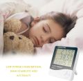 HTC-2 Digital Temperature Humidity Meter Home Indoor Outdoor hygrometer with Clock Replace HTC-2A HTC-1 W1209.