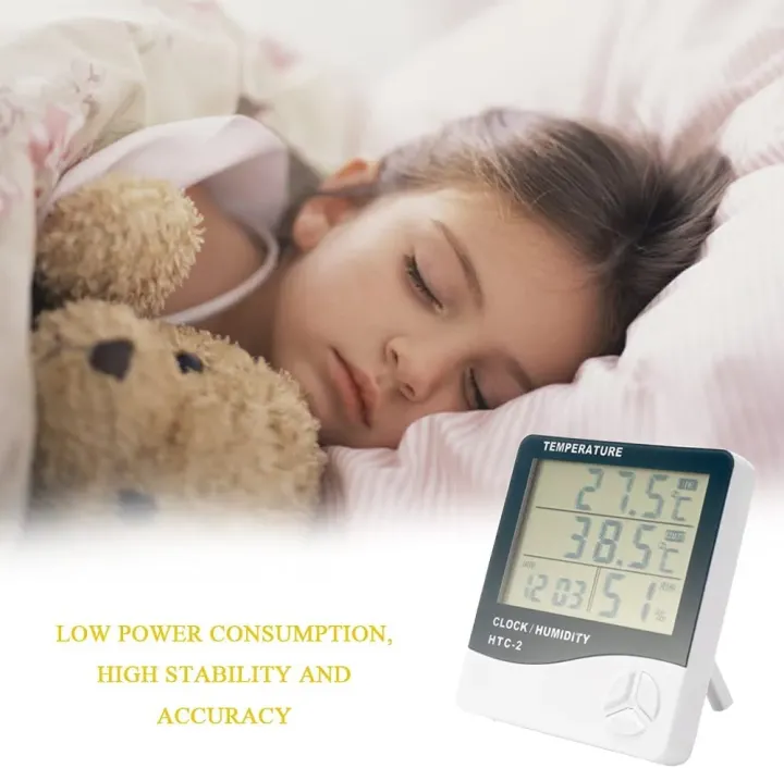 HTC-2%20Digital%20Temperature%20Humidity%20Meter%20Home%20Indoor%20Outdoor%20hygrometer%20with%20Clock%20Replace%20%20HTC-2A%20HTC-1%20W1209%20-%20Image%202