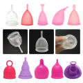 1pcs Medical Feminine Hygiene Menstrual Cup Silicone Period Cup.