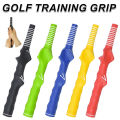 High Quality Durable Golf Rubber Hand Shape Grip Exercise Pole Grip Golf Swing Training Grip Trainer Right-Handed.