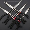 High Quality Multifunctional 1pc Fishing Pliers Curve Straight Long Handle Carbon Steel Gripper DIY Manual Tool. 