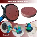 6/8/10Hole 225mm Wall Sander Sandpaper Metal Grinding Disc Abrasive Polishing Flat 40-60-80-100-120-2000Grit 9inch Sanding Tools. 