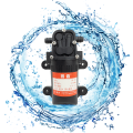 DC 12V 70PSI 3.5L/Min 0.48Mpa Agricultural Electric Water Pump Black Micro High Pressure Diaphragm Water Sprayer Car Wash. 