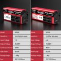 800W 500W Rated Power Inverter DC 12V To AC 220V 230V Transformer with 4 USB EU Socket Charge with LED Display for RV Phone Car.