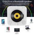 CD PLAYER Tenswall wall mounted cd PLAYER with bluetooth use as a bluetooth speaker USB SUPPORTE Remote control KC 88 Model  FM Radio Aux USB HEADPHONES Jack. 