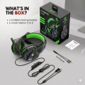 Best Gaming Headphones with Mic for PC, Pubg Mobile, PS4, Laptop - 360 Surround Sound Super Bass Over the Ear Wired Head Phones Headset for Gaming with Noise Cancelling Micophone - White Headphone - By FunBug. 
