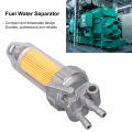Fuel Water Separator Efficient Diesel Fuel Filter with Switch for 170F 178F 186F Air Cooled Diesel Generator. 