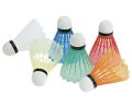 Pack of 12 shuttlecock imported colourful shutty. 