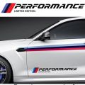 2pcs 15INCHES PERFORMANCE STICKERS ( BLACK) FOR ALL CARS , cars exterior acessories , bumper stickers and decals. 