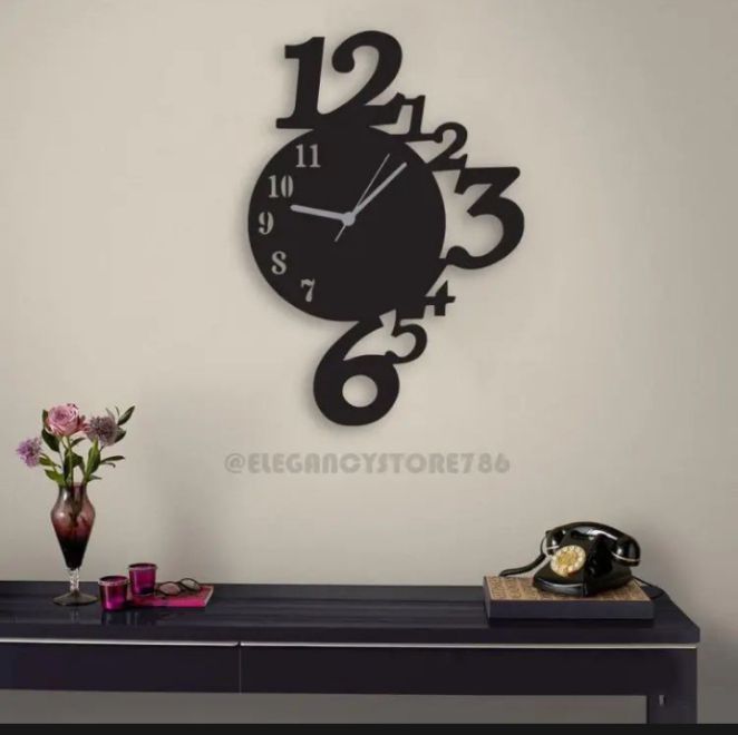 Numeric Round Design Clock for Home/
Office/Bedroom Décor | Elevate