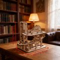 DIY Wooden Slide, 3D Wooden Puzzle Model Slide, Educational and Intellectually Stimulating. 