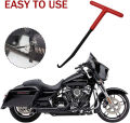 Exhaust Pipe Spring Hook, Exhaust Spring Puller Tool, Motorcycle Exhaust Pipe Spring Hook Handy Removal Tool Professional Repair. 