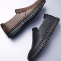 2025 PU Leather Men's Loafers Luxury Men Casual Shoes New Fashion Driving Shoes Breathable Slip on Men Moccasins Plus Size 39~44. 