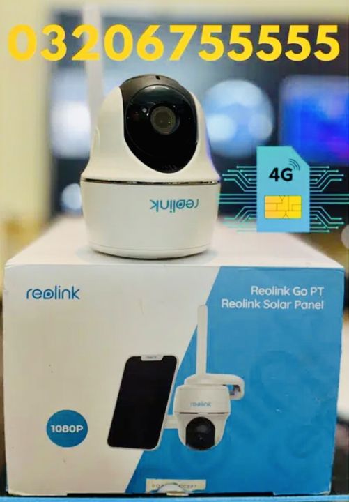 Reolink Go PT 4 G Solar Powered Security Camera