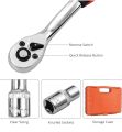 53 Pcs CR-V Screwdriver Bits Multifunctional Wrench Socket set Toolbox Hand Tools Hardware Kit Tool Set. 