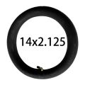 14x2.125/14x2.50 Butyl Rubber Inner Tube With A Bent Valve Stem For Electric Bicycle E-Bike Tires Electric Bike Parts Accessory. 