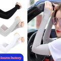 UV Sun Protection Arm Sleeves for Men & Women - UPF 50+ Sports Compression Cooling Sleeve - Skin Cancer Foundation Recommended. 