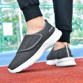 Diabetic Shoes for Men Wide Width Walking Shoes Slip-On Orthopedic Shoes for Swollen Feet Foot Pain Relief Cushion Sneakers. 