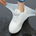 1 Pair  Rain Boot Overshoes For Outdoor Use, Silicone Waterproof Shoe Covers, Rainy Day Shoe Cover, Reusable Non-Slip Rain. 