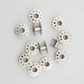 High Quality 10 Pcs Metal Bobbin Spool Sewing Craft. 