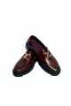SoleCraft Patent Material Shoes with PVC Soles. 