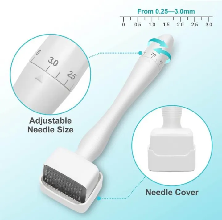 Derma%20Stamp%20DRS%20100%25%20Genuine%20Titanium%20Premium%20Needles%20Adjustable%20140A%20Micro%20Needles%20Facial%20Derma%20Roller%20Kit%20for%20Skin%20Repair,%20Face,%20Hair%20&%20Beard%20Growth%20-%20Image%207
