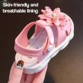 Toddler Girls Sandals,Toddler Kids Sandals Stylish Comfortable Toddler Baby Girls Bow Open Toe Sandals Soft Sole Princess Shoes Sandals Pink 3-4 Years. 