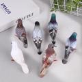New Artificial Birds Simulation Grey Pigeon Dove Model Imitation Animal Party Wedding Supply Photography Props Home Decoration. 