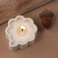 Creative 4 Holes Cement Jar Silicone Mold DIY Multiple Shapes Gypsum Scented Candle Cup Resin Mold Mini Craft Gift Making Tools.