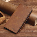Logo embossed Book Style Cover for Realme C65 C67 C55 C53 C51 C35 C33 C31 C30 C21Y C25Y C25 C21 Magnetic Leather Flip Case.