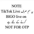 ✅️yeh tik.tok live on karny k liyeh ha sirf )=( ❌️otp nai ata is me ) live ki 💯% guarantee ha. 
