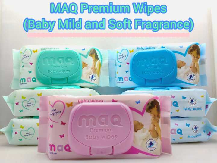 MAQ Premium Wipes (Baby Mild and Soft Fragrance) 🌟 | Daraz.pk