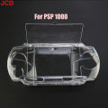 JCD 1pcs Crystal Transparent Hard Protective Case Cover Shell For  PsVita Psv PSP 1000 2000 3000 Full Body Protector Skin Case. 