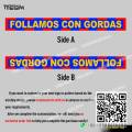 TESM FOLLAMOS CON GORDAS Scarf 3D Printed Chiffon Fabric Lightweight Neck Scarf Shawl for Daily Travel Party.
