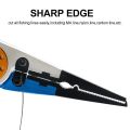 Fishing Pliers Line Cutter Multifunctional Knot Aluminum Alloy Scissors Hook Remover 150g 20CM Fishing Equipment. 