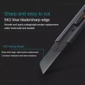 Jimihome 0.79inch Stretch Utility Knife Paper Cutters Carbon Steel Blades Pocket Knife with Safety Lock DIY Handicraft Tools. 