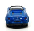Alfa Romeo 4C Spider Metallic Blue (Better than Hot Wheels) Diecast Model Car. 