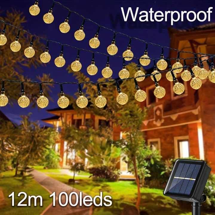 20/50/100%20LED%20Solar%20String%20Lights,%20Warm%20White,%20Outdoor%20Crystal%20Globe%20Lights,%20Waterproof%20Solar%20Festoon%20Fairy%20Light%20For%20Garden%20-%20Image%204