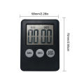 Digital Electronic Kitchen Timer Multi-Function Electronic Timer Stopwatch LCD Display for Sports Exercise Baking Cooking. 