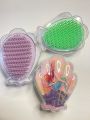 Kids small shell Hair  brushes for girls & boys / kids small  hair brush/ bag brush / small brush / korean  hair brush. 