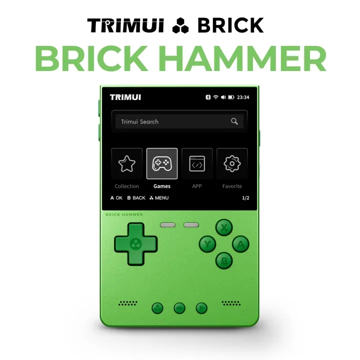 Trimui%20Brick%20Hammer%203.2"%20IPS%20Retro%20Handheld%20Console,%201024%C3%97768,%203000mAh,%20Metal%20Body,%20Open-Source,%20Classic%20Games%20%20-%20Image%202