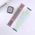 Nylon Loop For Apple Watch Strap 45mm 44mm 49mm 46mm 40mm 41mm 38mm 42mm Correa Bracelet iWatch Series 6 Se 7 8 9 10 ultra2 band. 
