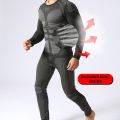 Men Sport Thermal Underwear Suits Outdoor Cycling Compression Sportswear Quick Dry Breathable Clothes Fitness Running Tracksuits.