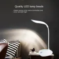 Dormitory Reading the USB Charging LED Lamp That Shield an Eye Beads Three Gears Touch Dimmer Lamp. 