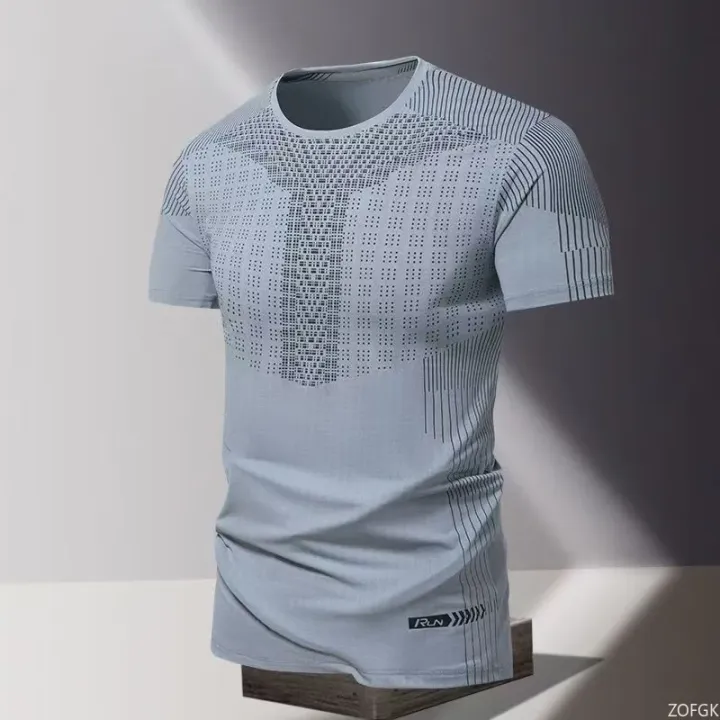 Summer%20Quick%20Drying%20Clothes%203D%20Printed%20Men's%20T-shirt,%20Oversized%20Loose%20Round%20Neck%20Short%20Sleeved%20Shirt%20-%20Image%202