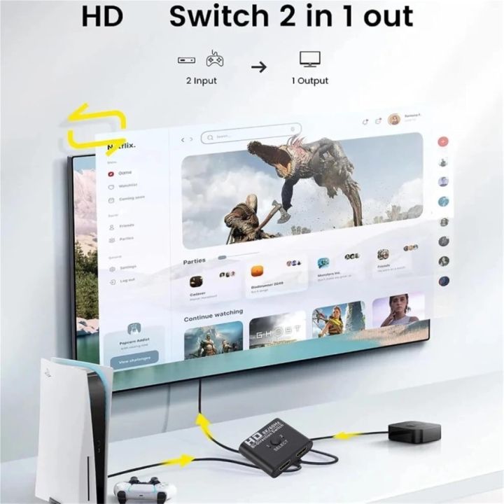 HDMI-Compatible%20Switch%20Splitter%208K%2060Hz%20Bi-Direction%201x2/2x1%20HDMI-Compatible%20Switcher%202%20In1%20Out%20for%20PS4%20TV%20Box%20Switcher%20Adapter%20-%20Image%205